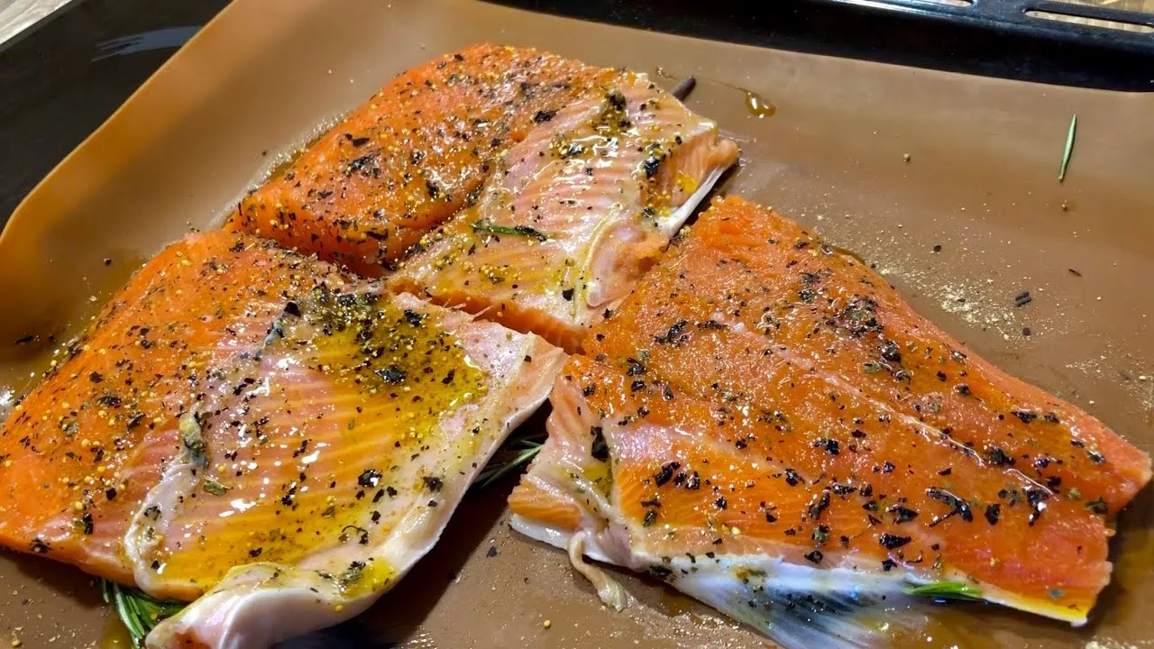 рыба в духовке