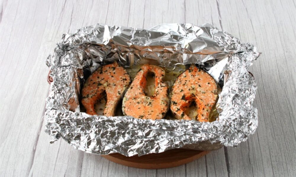 кижуч в духовке