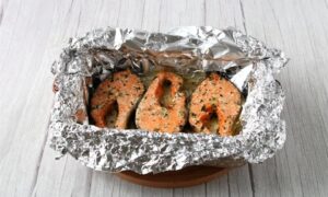 кижуч в духовке