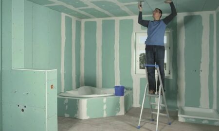 Отделка гипсокартоном