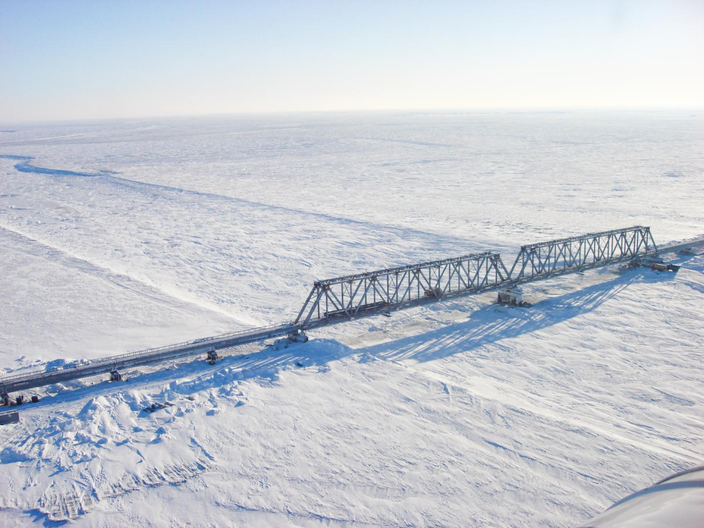 Мост через реку Юрибей