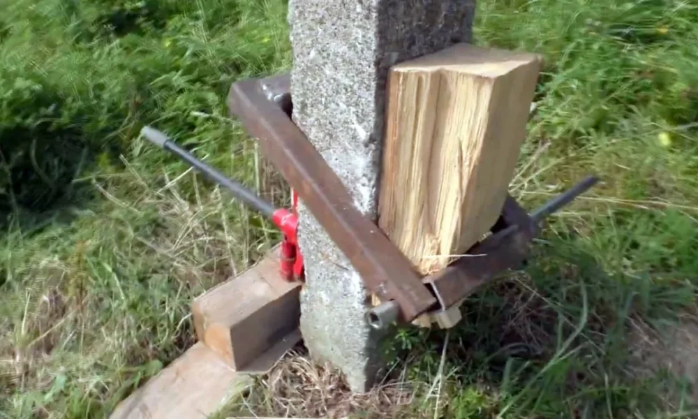 вытаскивание столба