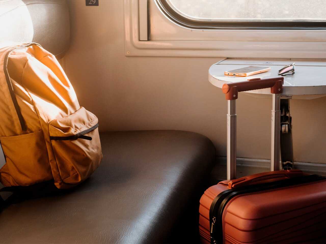 багаж в поезде