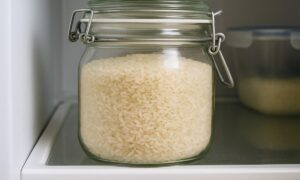 крупа в холодильнике