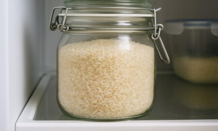 крупа в холодильнике