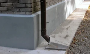 Отмостка у здания