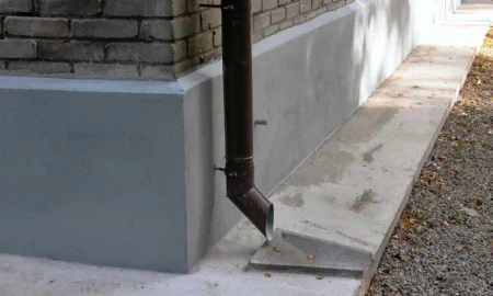 Отмостка у здания