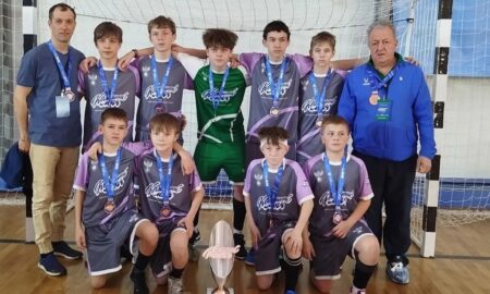 Футболисты валдайской гимназии