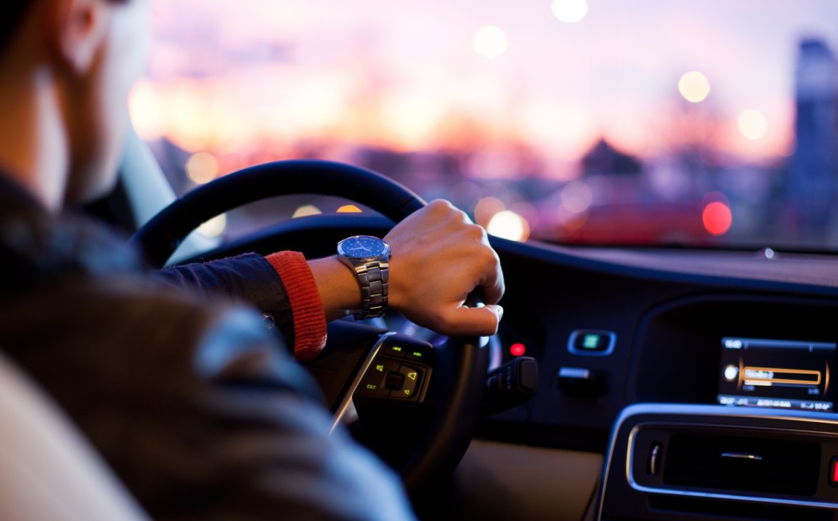 Водитель за рулем