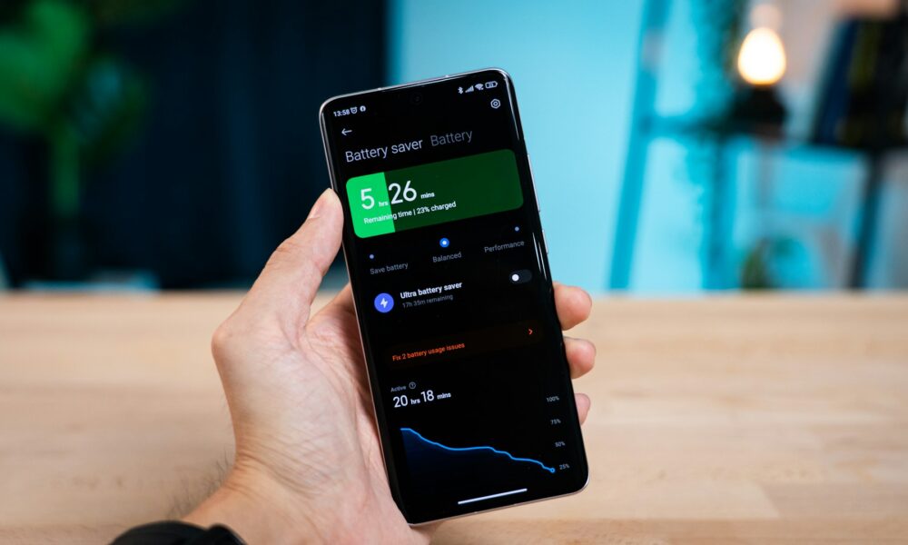 Зарядка телефона