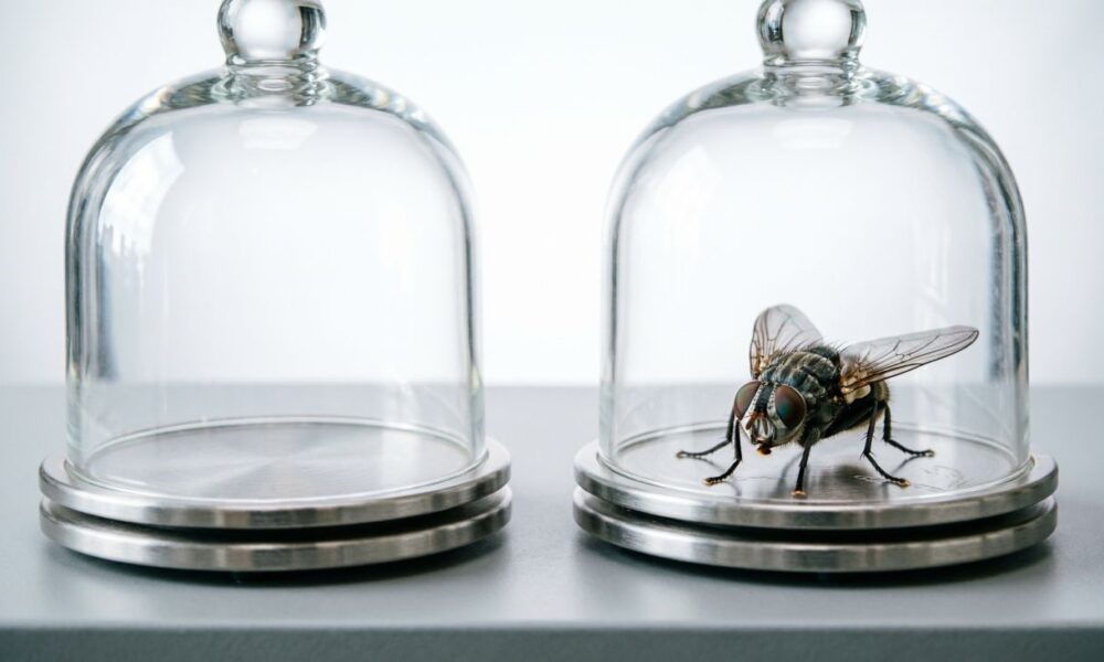 Муха под стеклянным колпаком