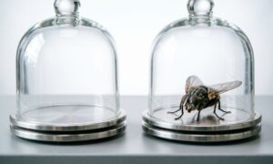 Муха под стеклянным колпаком