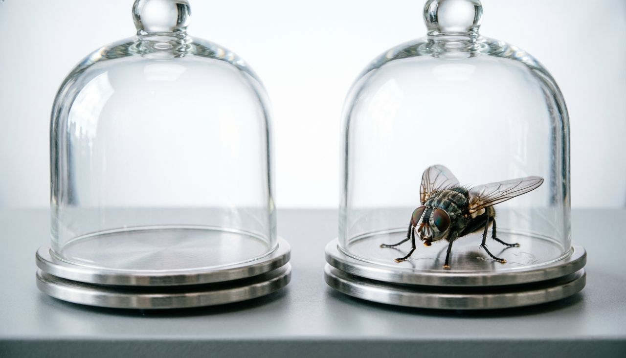 Муха под стеклянным колпаком