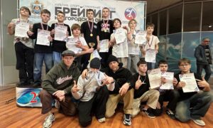 Награждение брейкдансеров