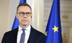 Президент Финляндии Александр Стубб