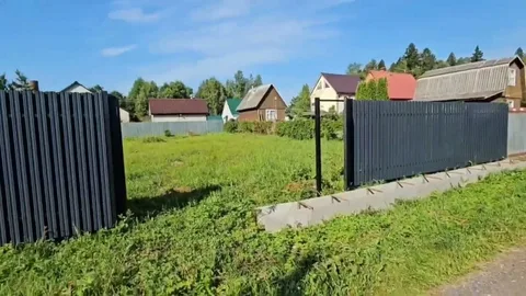 Забор на даче