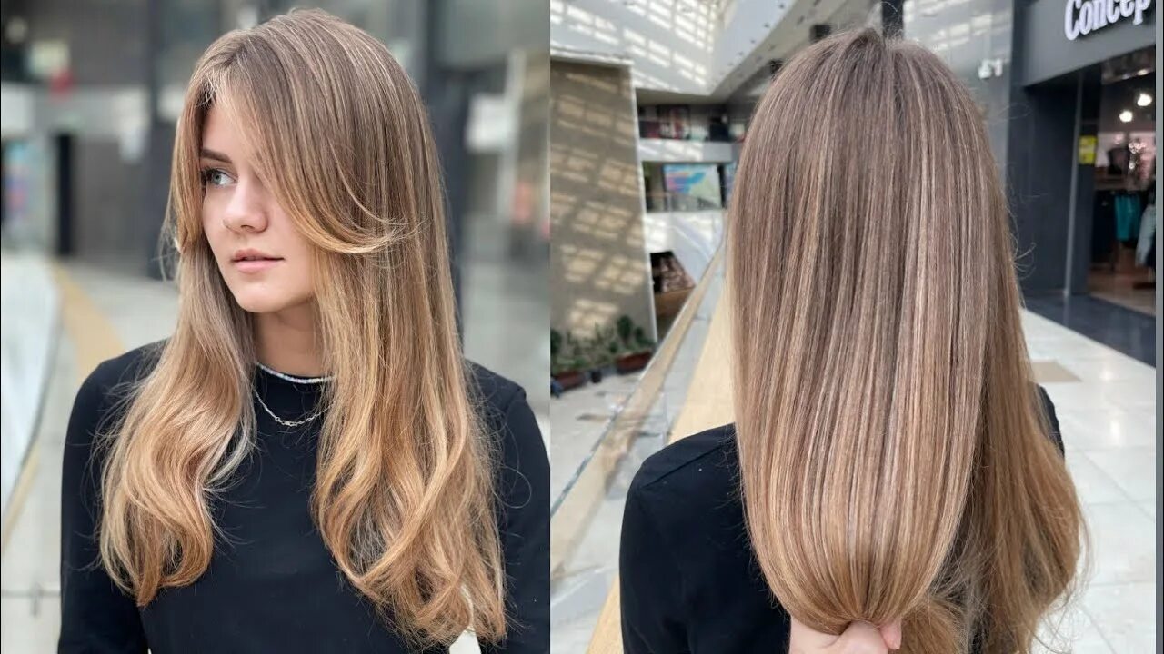 Девушка в салоне красоты