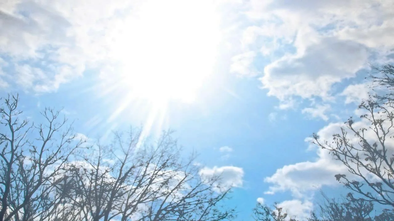 Весеннее солнце