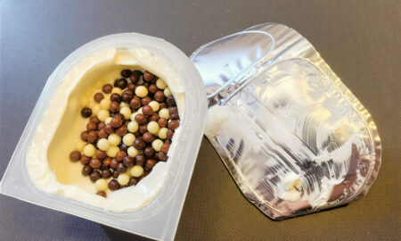 Крышка от йогурта