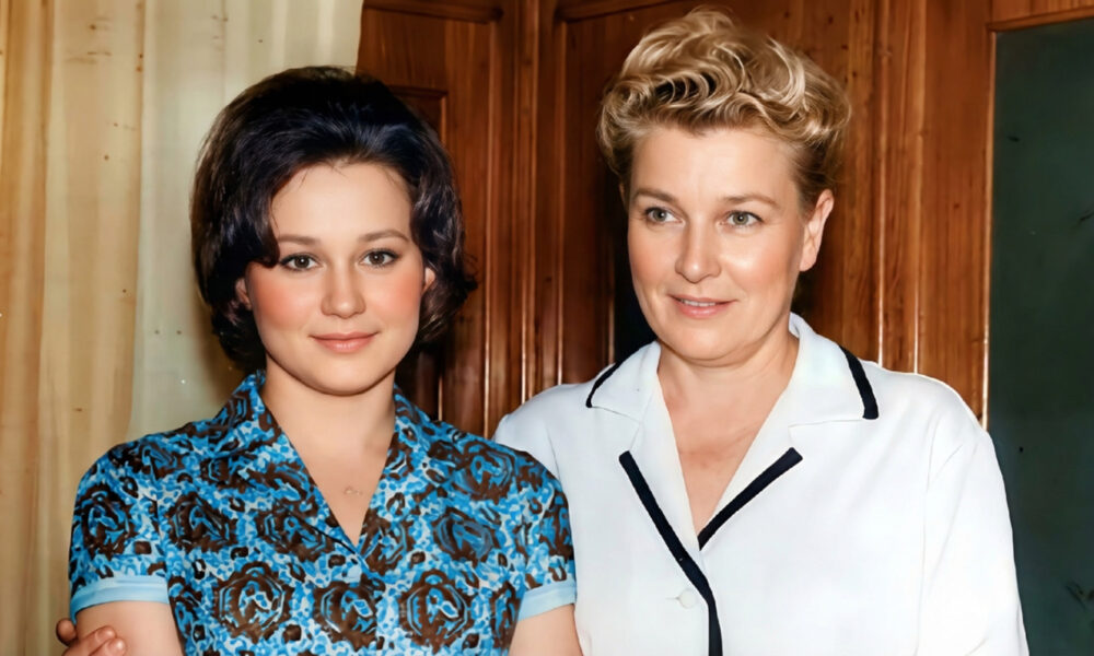 Екатерина Фурцева с дочерью