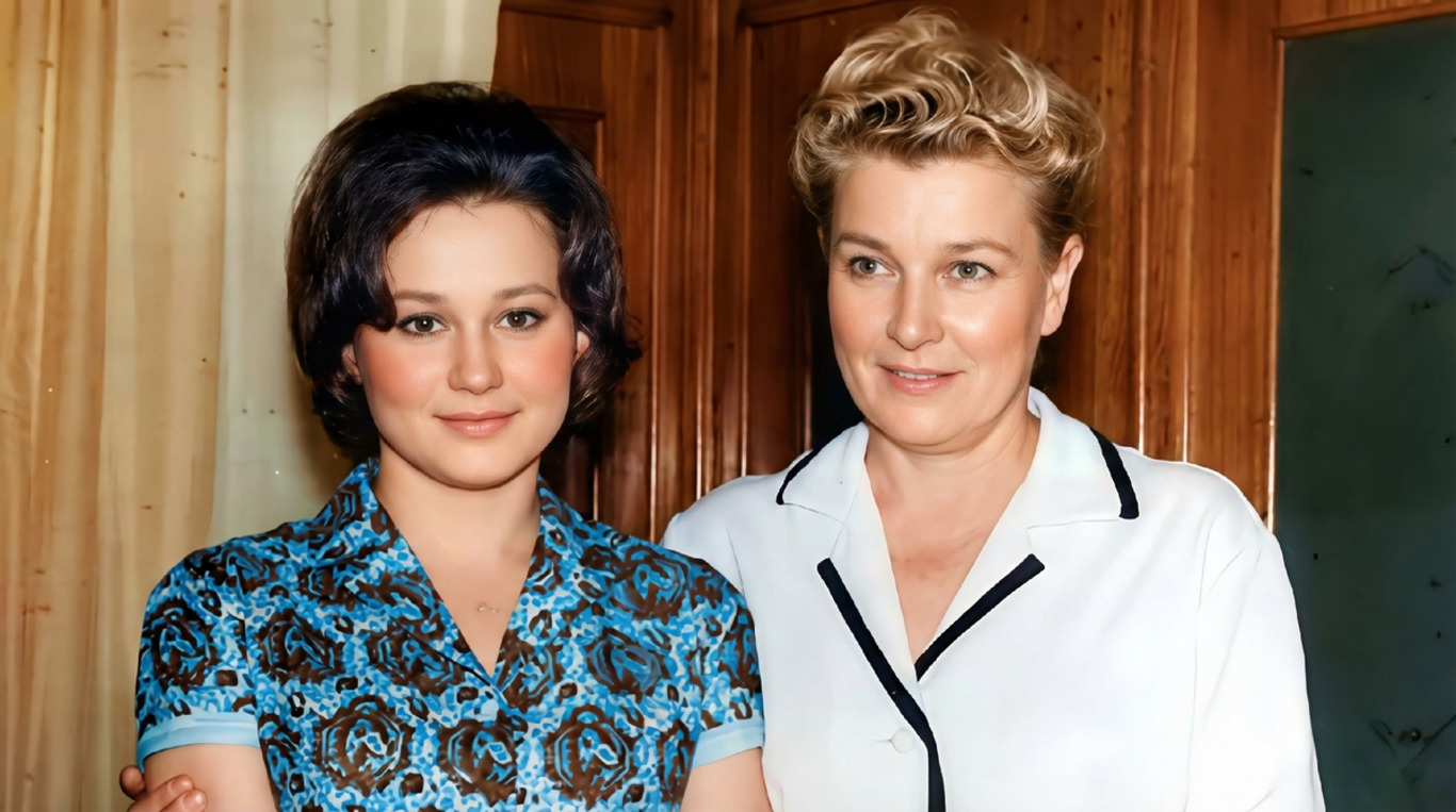 Екатерина Фурцева с дочерью