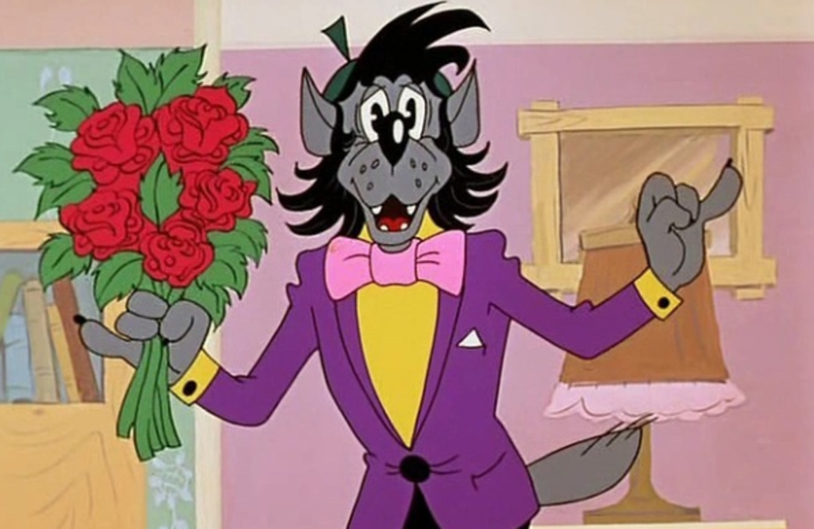 Волк из мультфильма Ну погоди