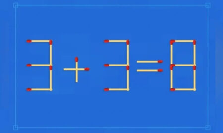 Математический пример из спичек