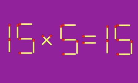 Математический пример из спичек