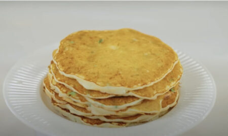 Блины на тарелке