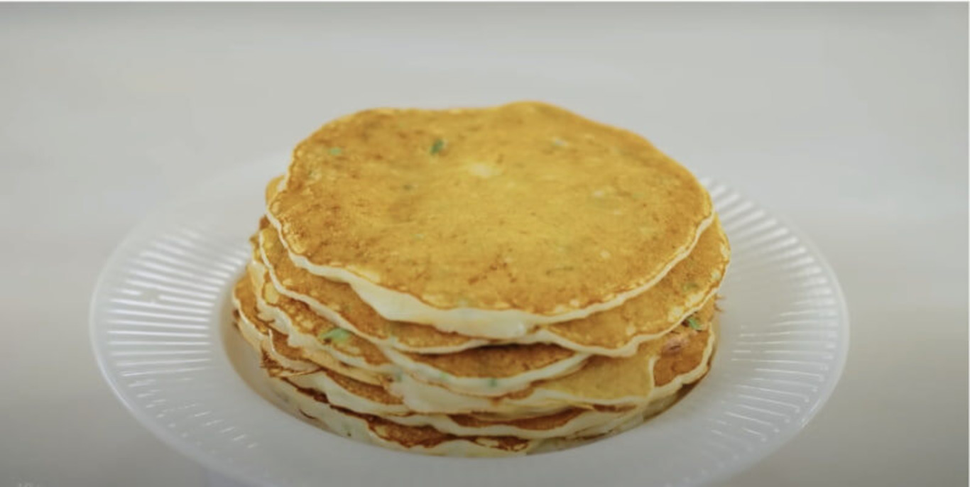 Блины на тарелке