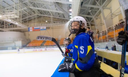 Юные хоккеисты