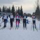 Лыжники на старте