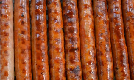 Жареные сосиски