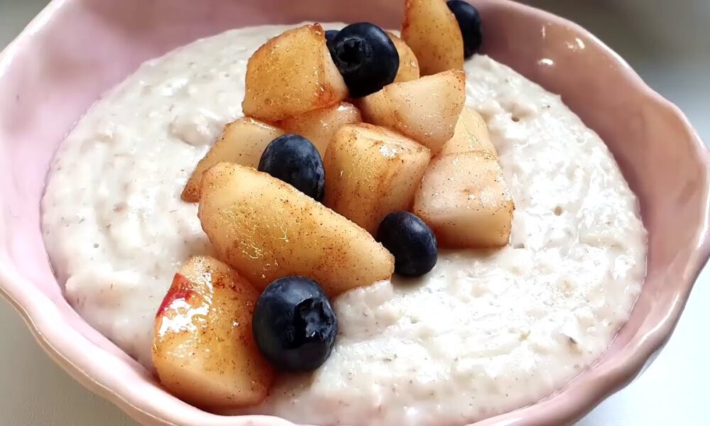 Каша с фруктами