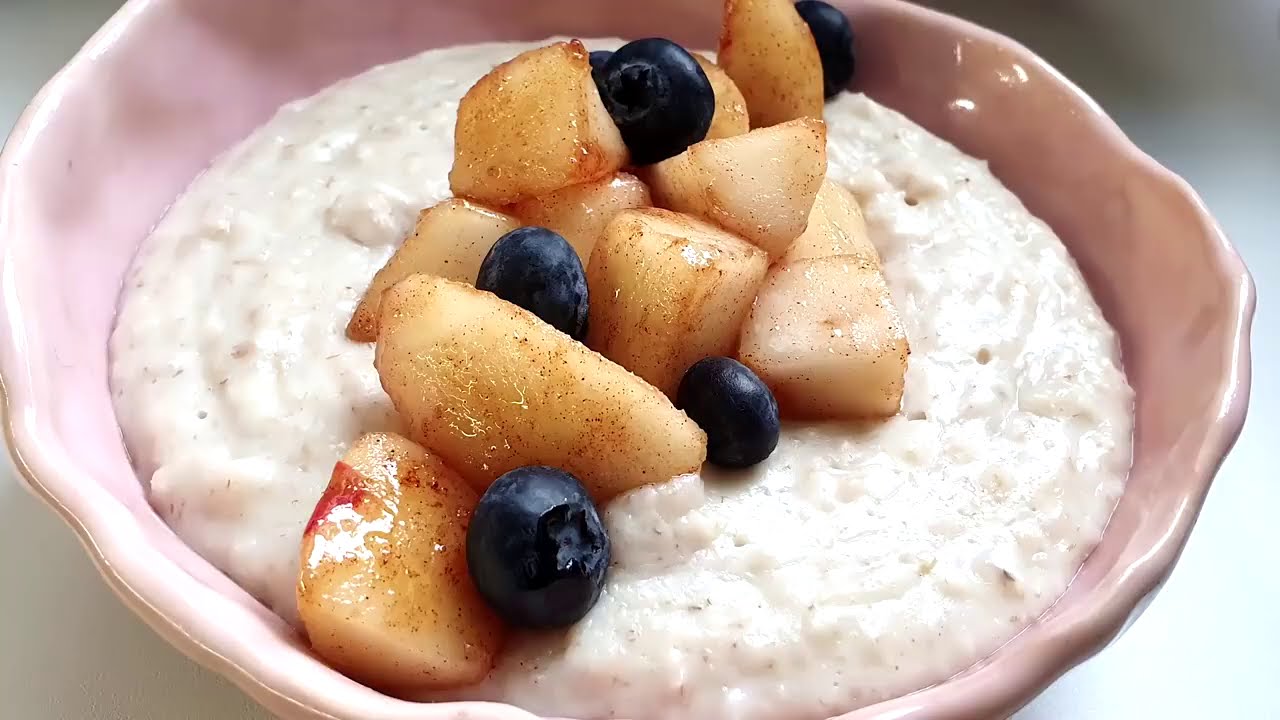 Каша с фруктами