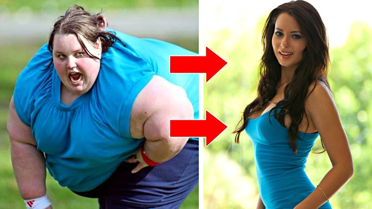 Толстая и худая девушки