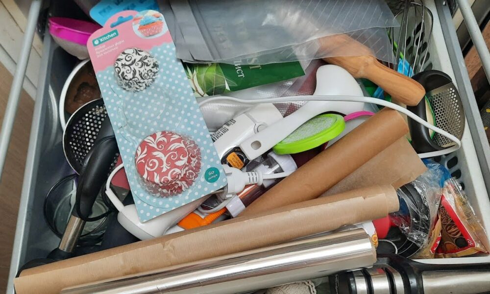 Расхламление ящика