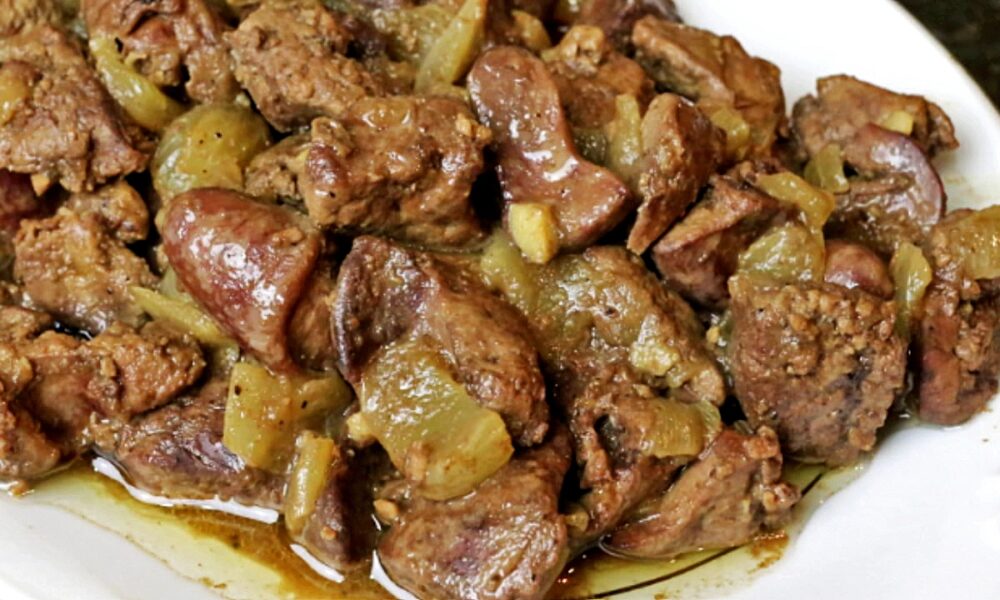 Жареная печёнка