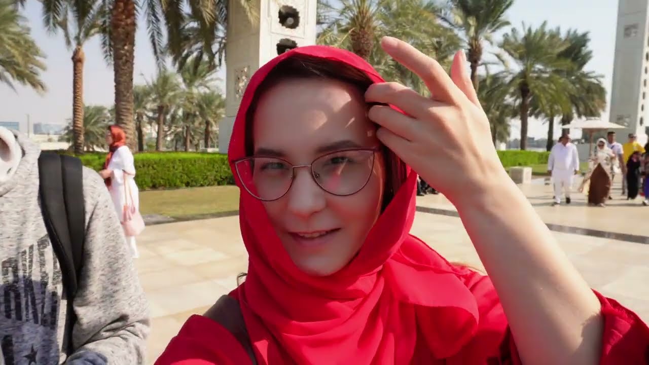 Девушка в Абу-Даби