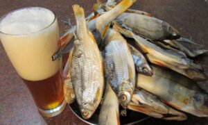 Пиво с рыбой