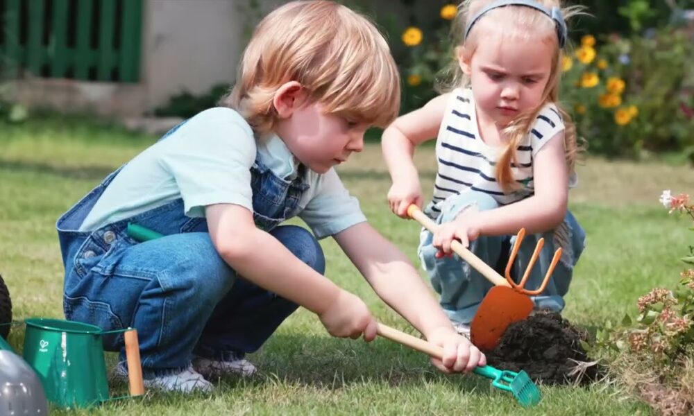 Дети в саду