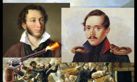 Пушкин и Лермонтов