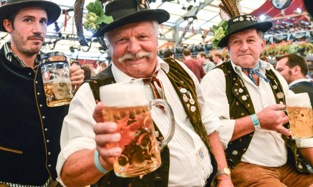 Немцы с пивом