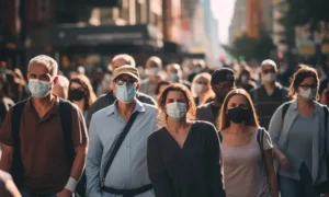 люди в средствах индивидуальной защиты