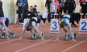 Легкоатлеты на старте