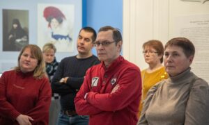 Посетители экскурсии