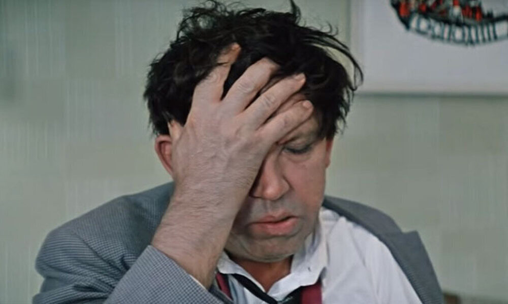 Юрий Никулин с похмелья