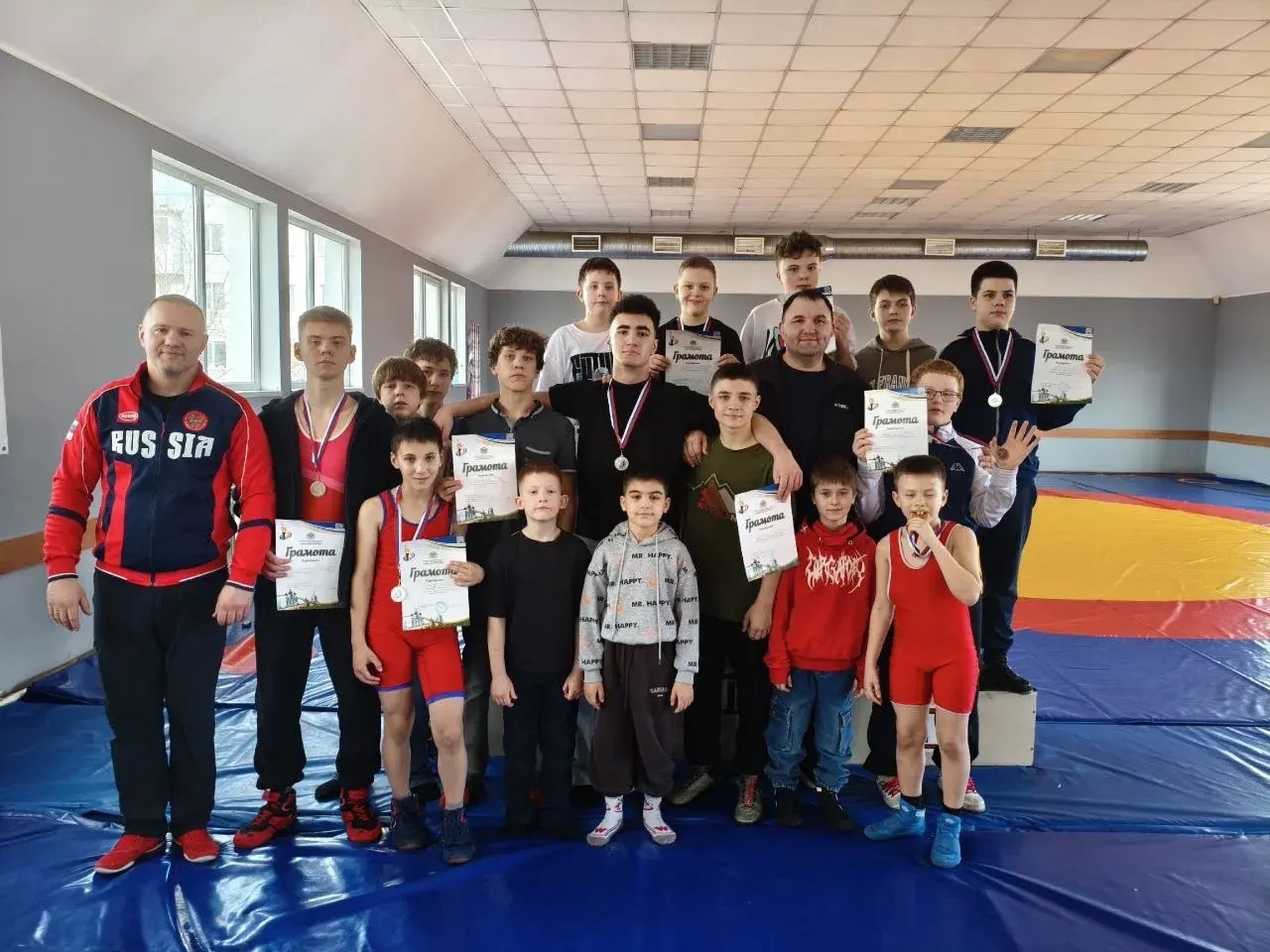 Борцы греко-римского стиля