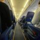Салон самолета.
