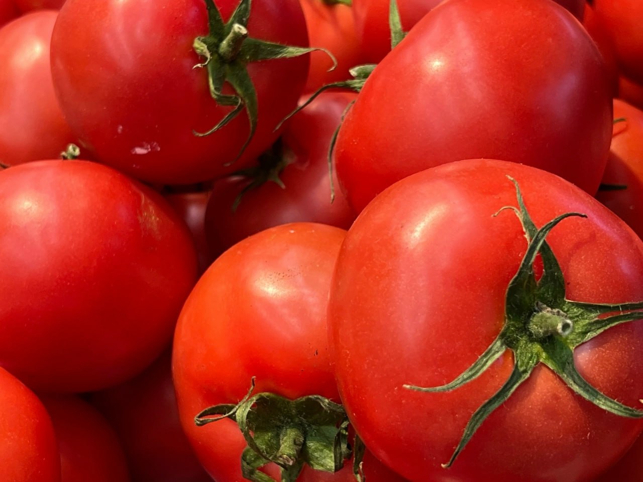 Спелые помидоры